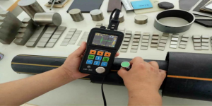 UM-5DL測厚儀測量PE管PVC管材厚度案例