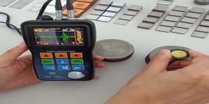 超聲波測(cè)厚儀測(cè)量50mm灰鑄鐵材料案例